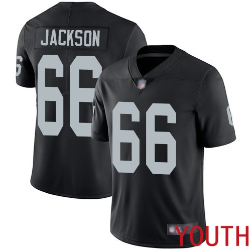 Oakland Raiders Limited Black Youth Gabe Jackson Home Jersey NFL Football 66 Vapor Untouchable Jersey